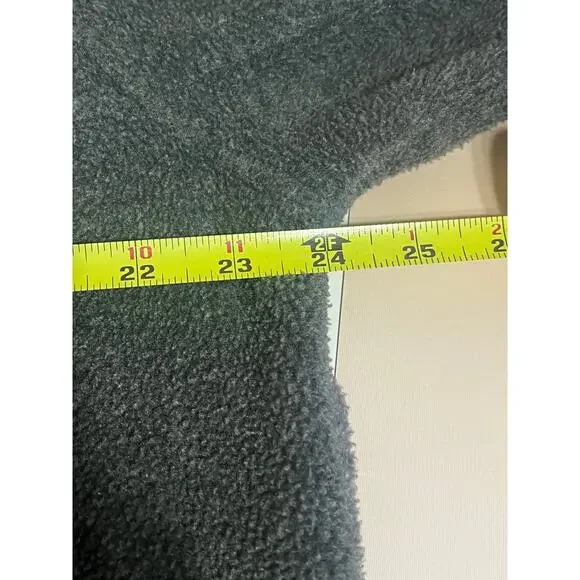 The North Face Men’s Gray Full Zip Fleece fall/winter Jacket Size Large - Picture 6 of 7